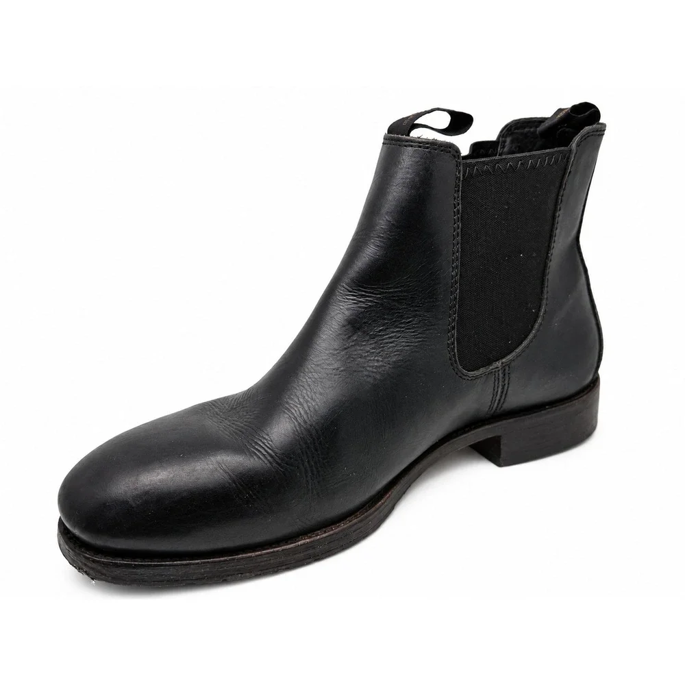 Dubarry Kerry Chelsea Boots Mens EU 46 Black Leather Gore-Tex Pull On